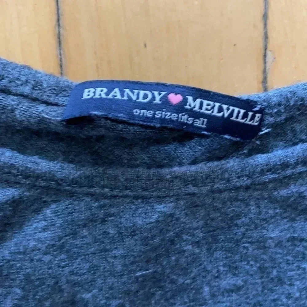 Grey  Brandy Melville top - Picture 3 of 3
